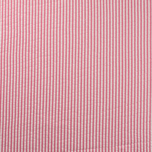 Striped fabric pink