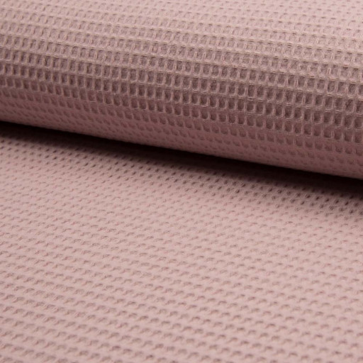 Våffeltyg new dusty pink