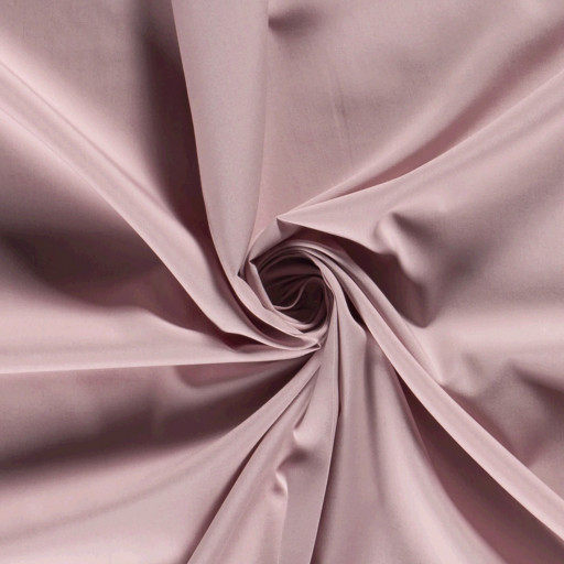 Poplin organic ljus rosa