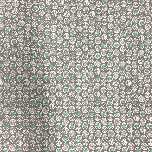 Poplin grey mint