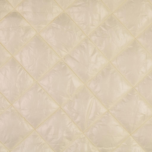 Quilted coating fabric white