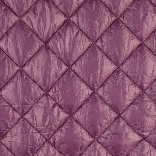 Quilted coating fabric lilac