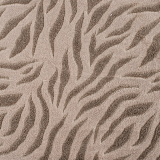 Fleece Zebra sand