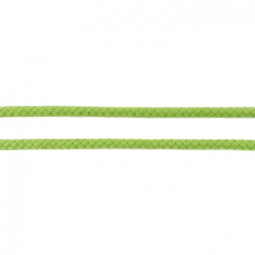 Double woven cord 8 mm dark lime