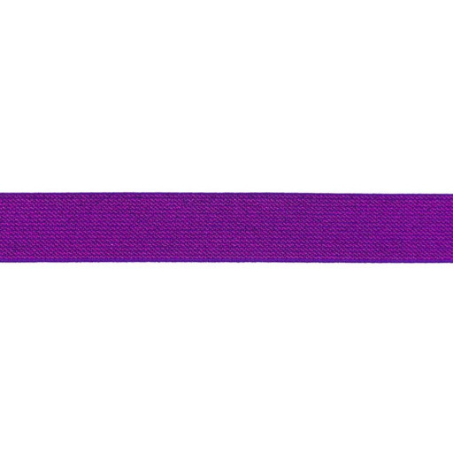 Glitter elastic 2,5 cm purple