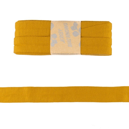 Bias binding in viscose ochre