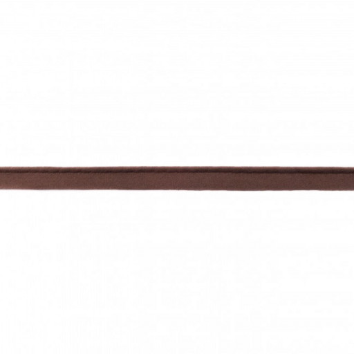 Suede piping cord chocolate