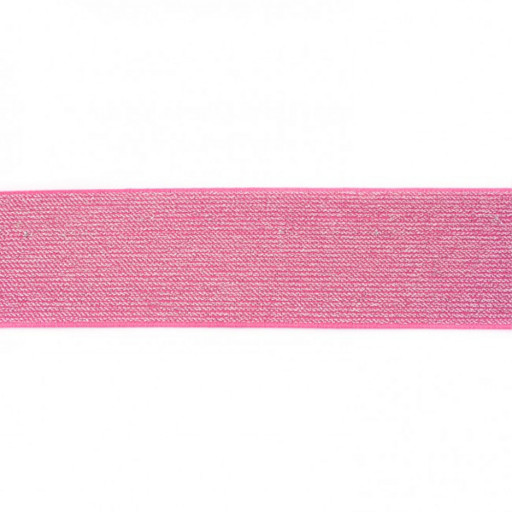 Glitter elastic fuchsia