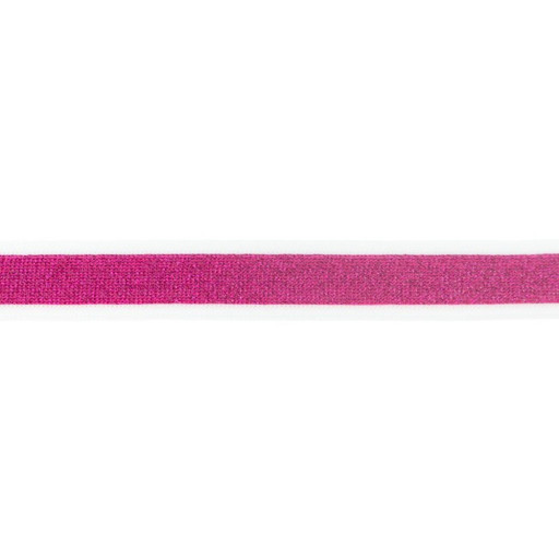 Side stripe trend lurex fuchsia