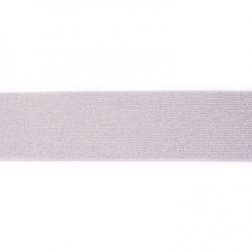 Glitter elastic grey