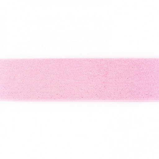 Glitter elastic pink