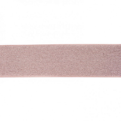 Glitter elastic taupe